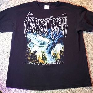 Decrepit Birth And Time Begins Tee Adult Size L